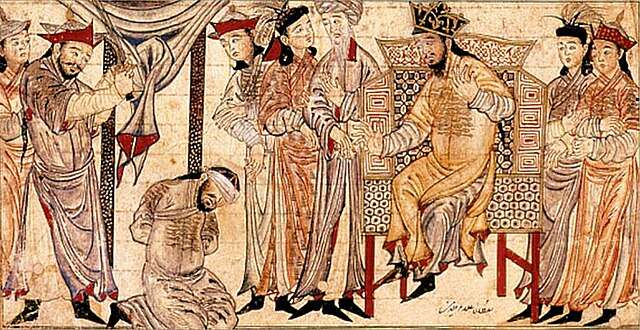 अलाउद्दीन खिलजी मंगोलों से लड़ते हुए